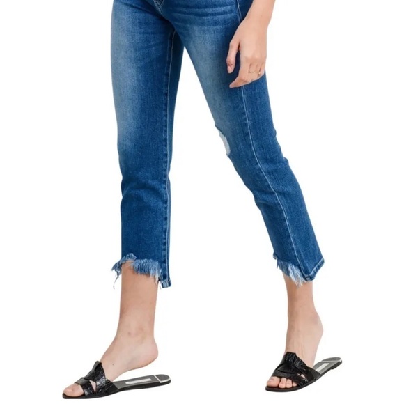 L.t.j. LETTER TO JULIET Siena Scoop Undone Hem Skinny Jeans - Picture 3 of 12